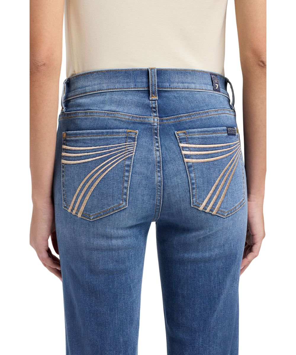 7 For All Mankind Women's Gale Dojo Trouser Jean - Image 3