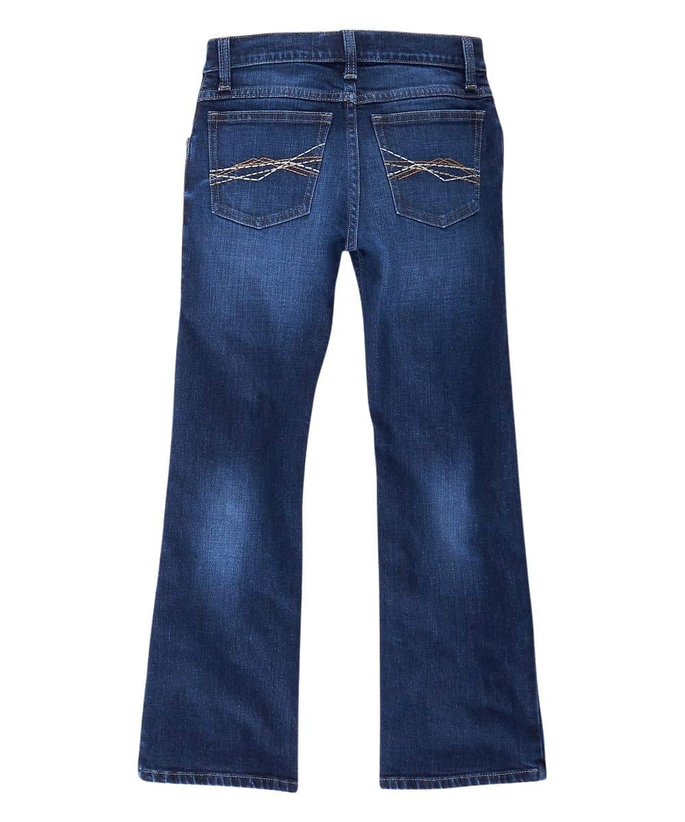Wrangler Boys' 20X No. 42 Vintage Valley Bluff Boot Cut Jean - Image 2