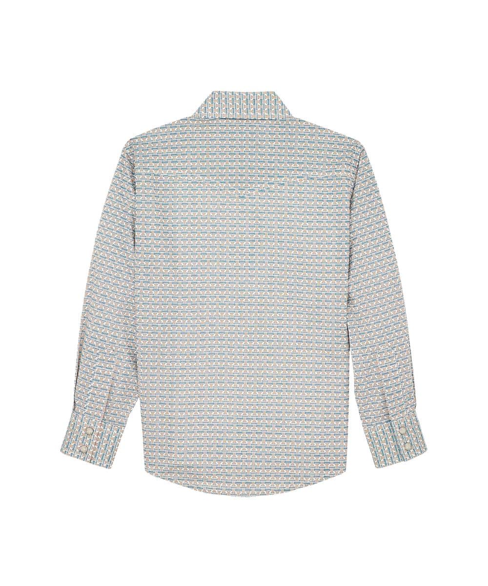 Wrangler Boys' 20X Western Snap Shirt - Image 3