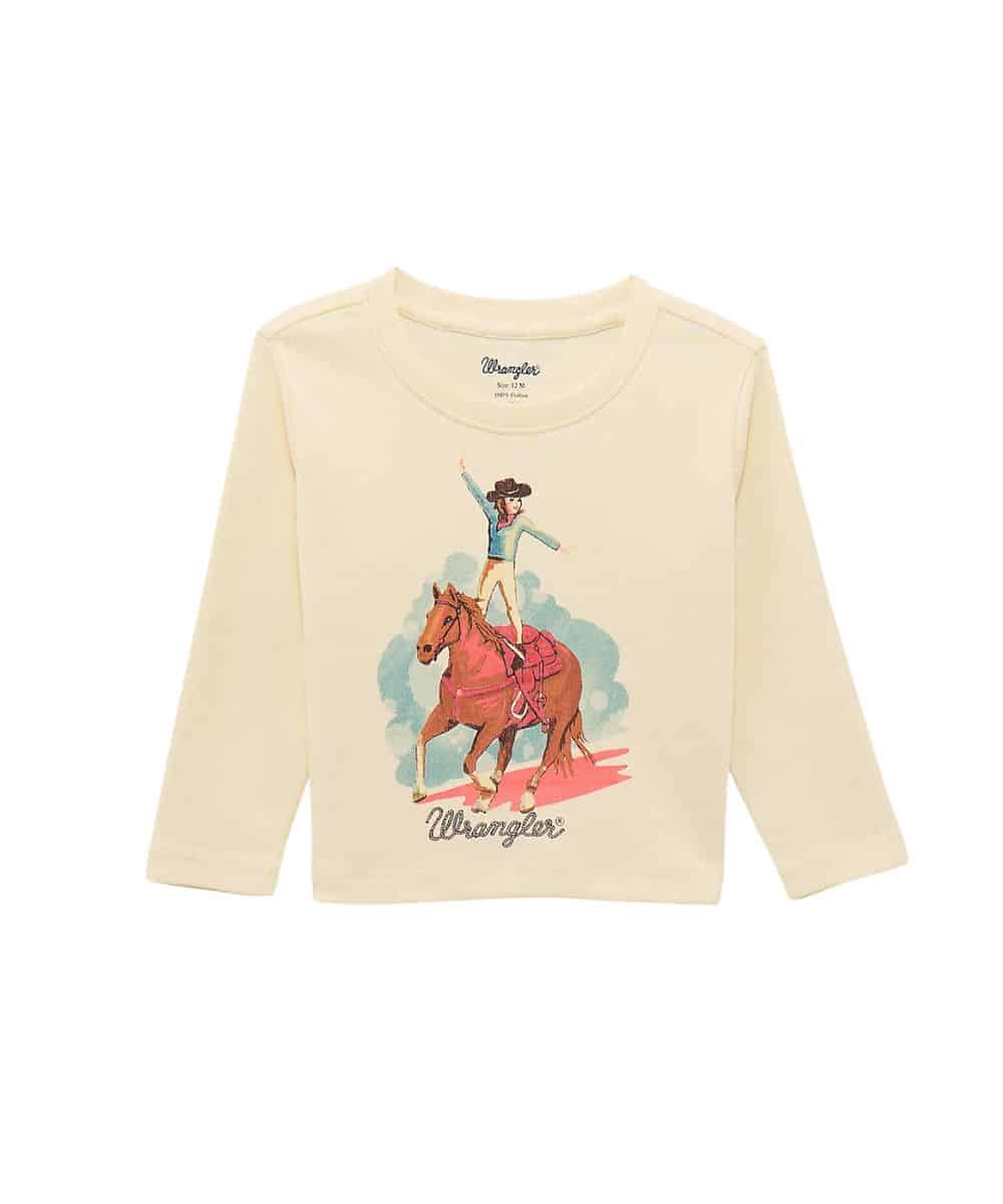 Wrangler Little Girls' Western Tee - Image 2
