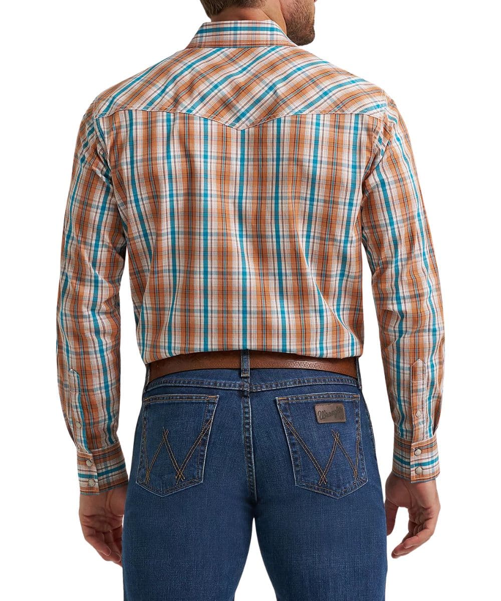 Wrangler Men's 20X Western Snap Shirt - Image 2