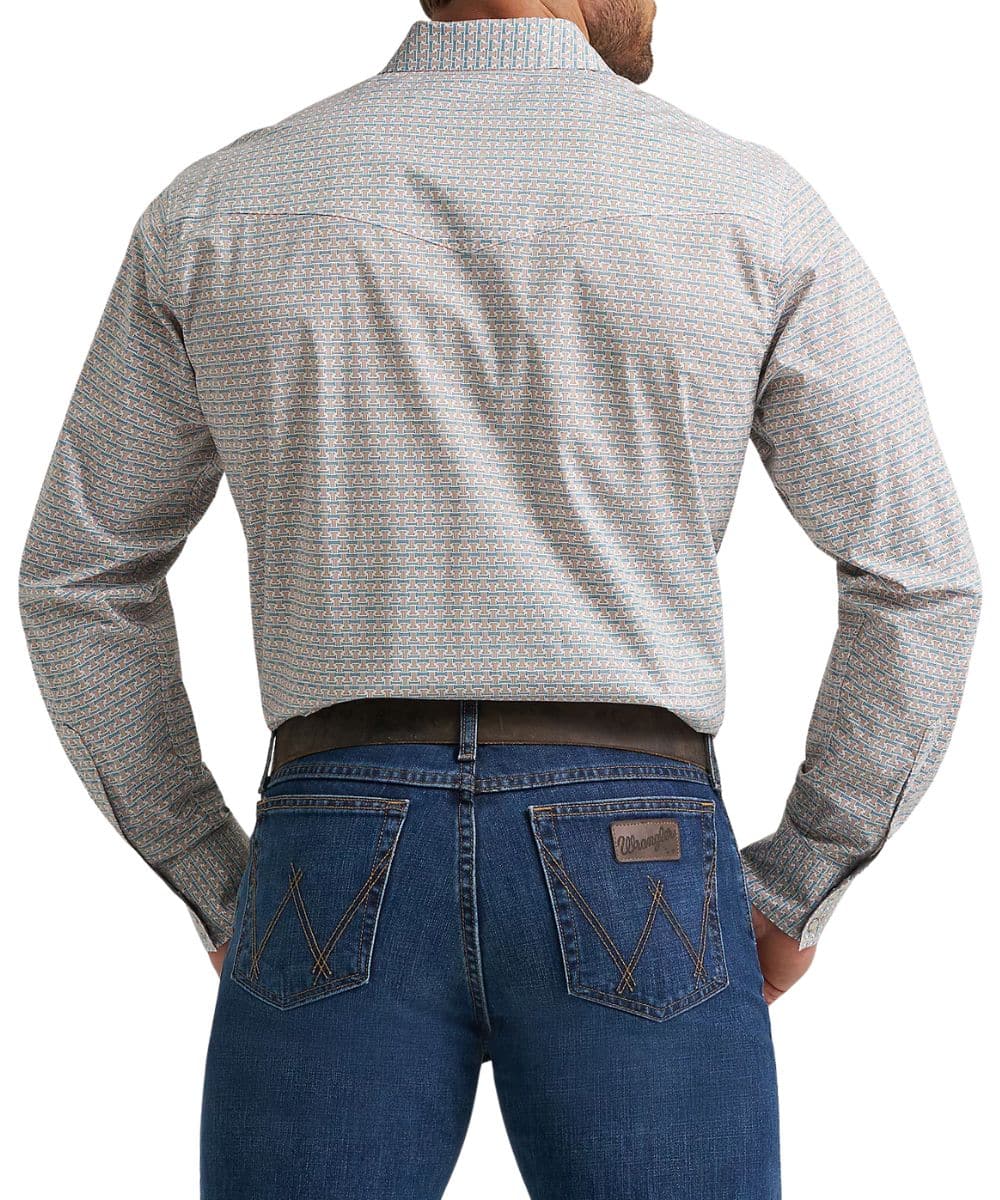 Wrangler Men's 20X Western Snap Shirt - Image 2