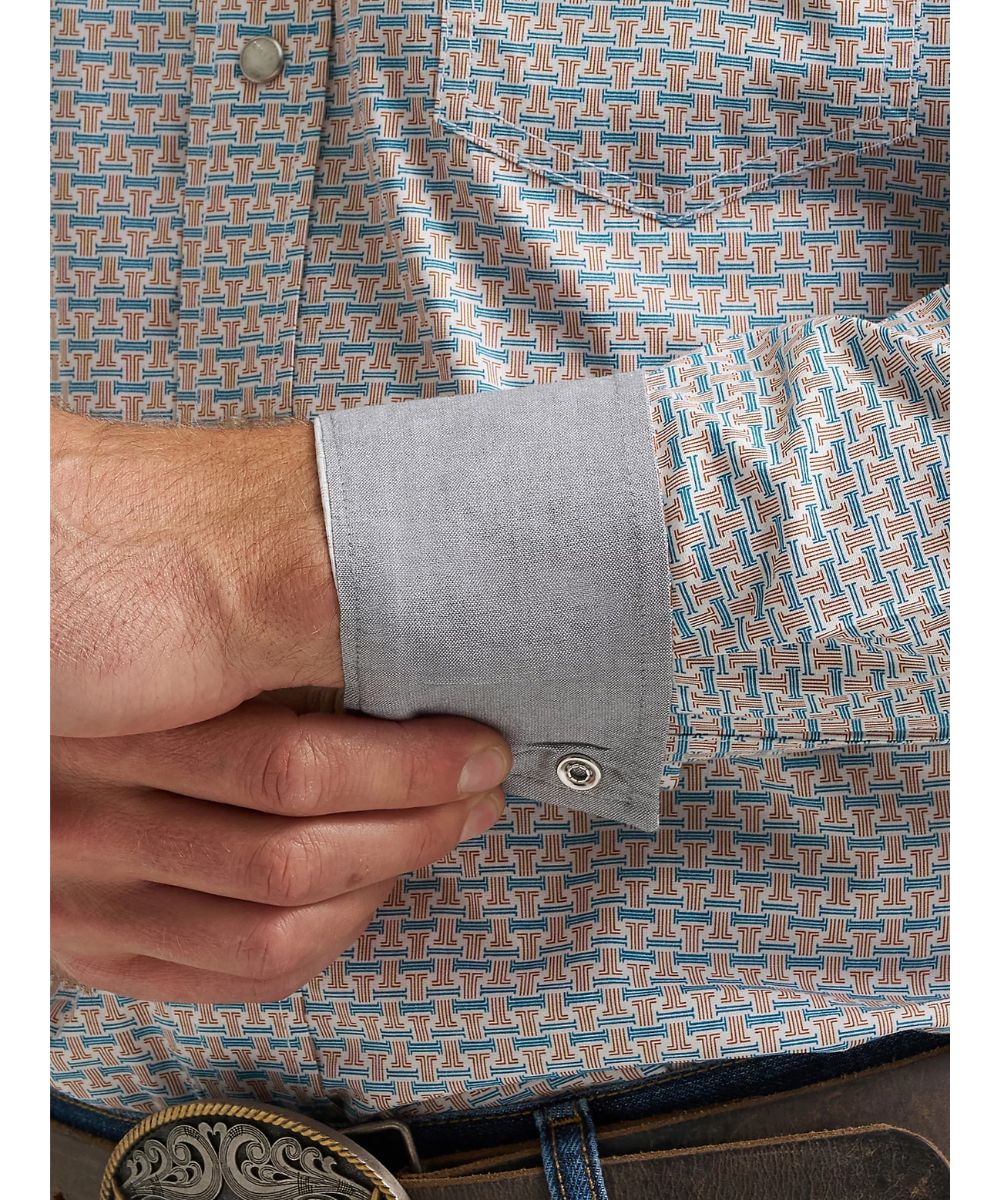 Wrangler Men's 20X Western Snap Shirt - Image 3