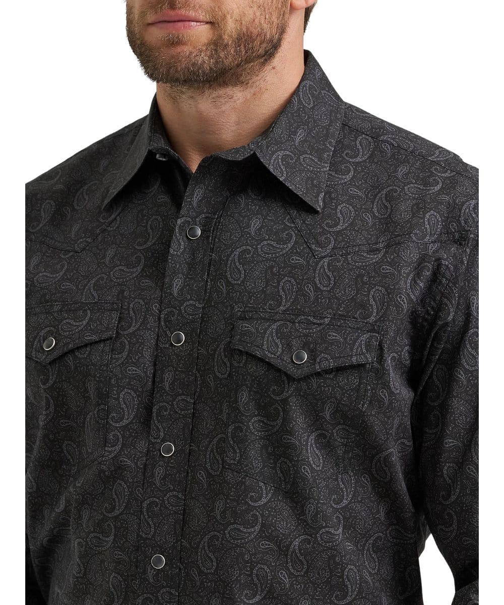 Wrangler Men's 20X Western Snap Shirt - Image 3