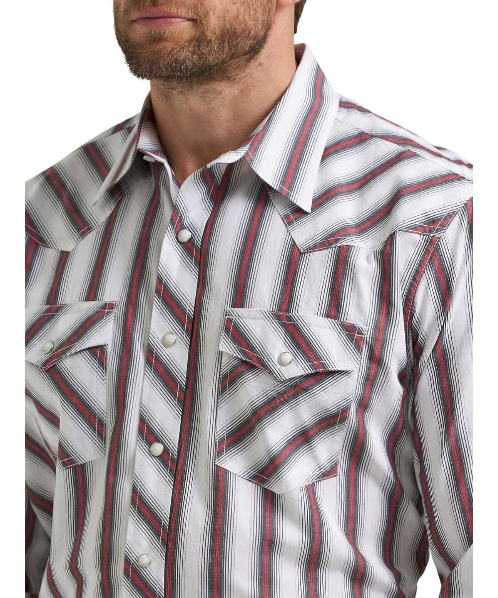 Wrangler Men's 20X Western Snap Shirt - Image 3