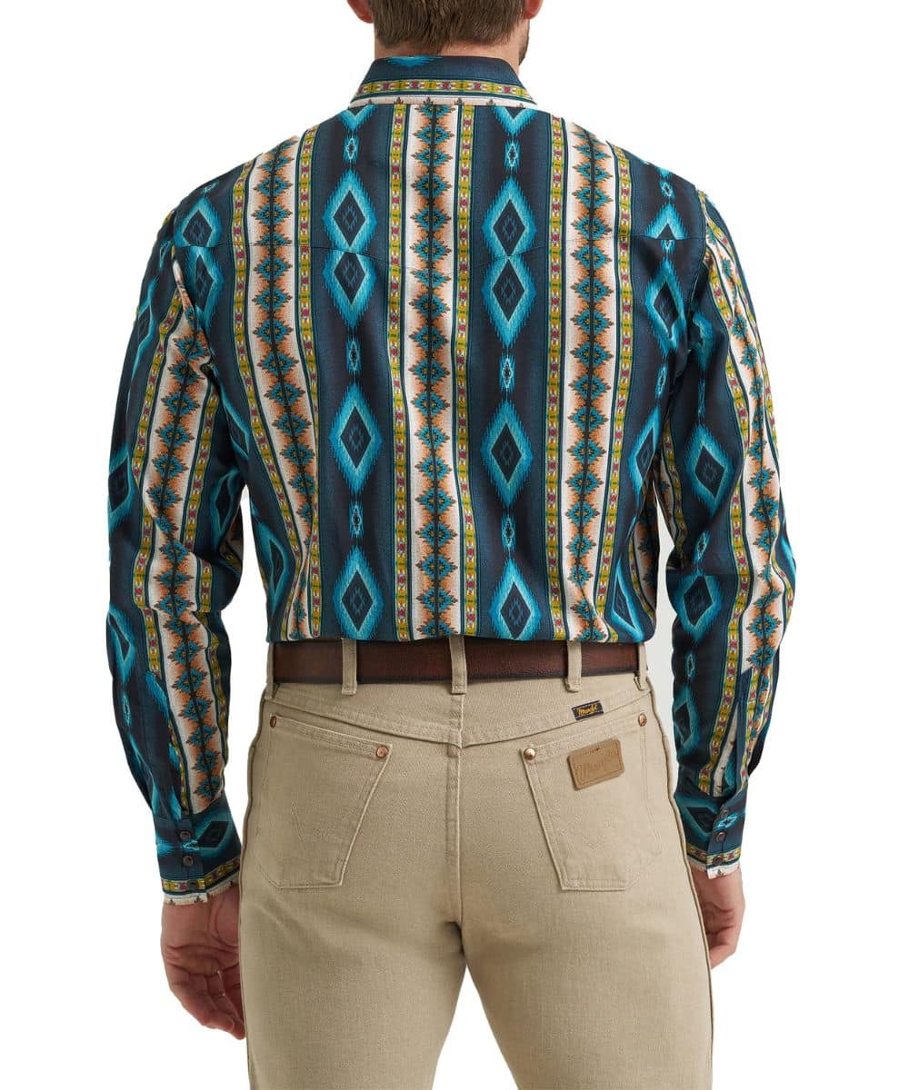 Wrangler Men's Checotah Western Snap Shirt - Image 2