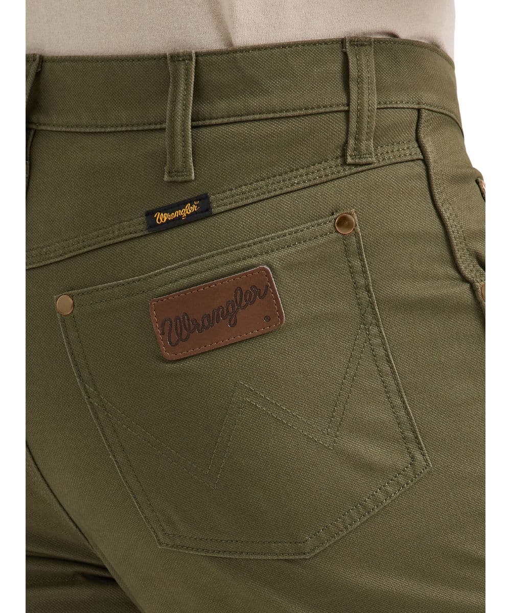 Wrangler Men's Cowboy Cut Canvas Jean - Image 4