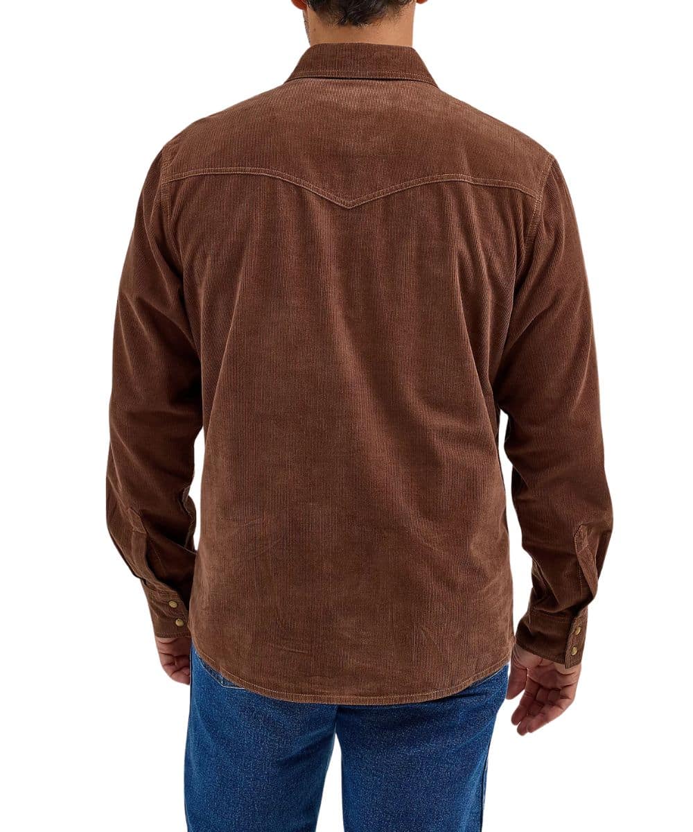 Wrangler Men's Retro Corduroy Snap Shirt - Image 2