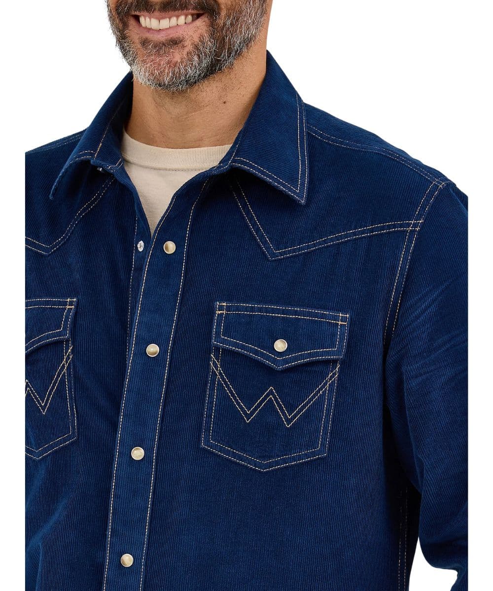 Wrangler Men's Retro Premium Western Snap Shirt - Image 3