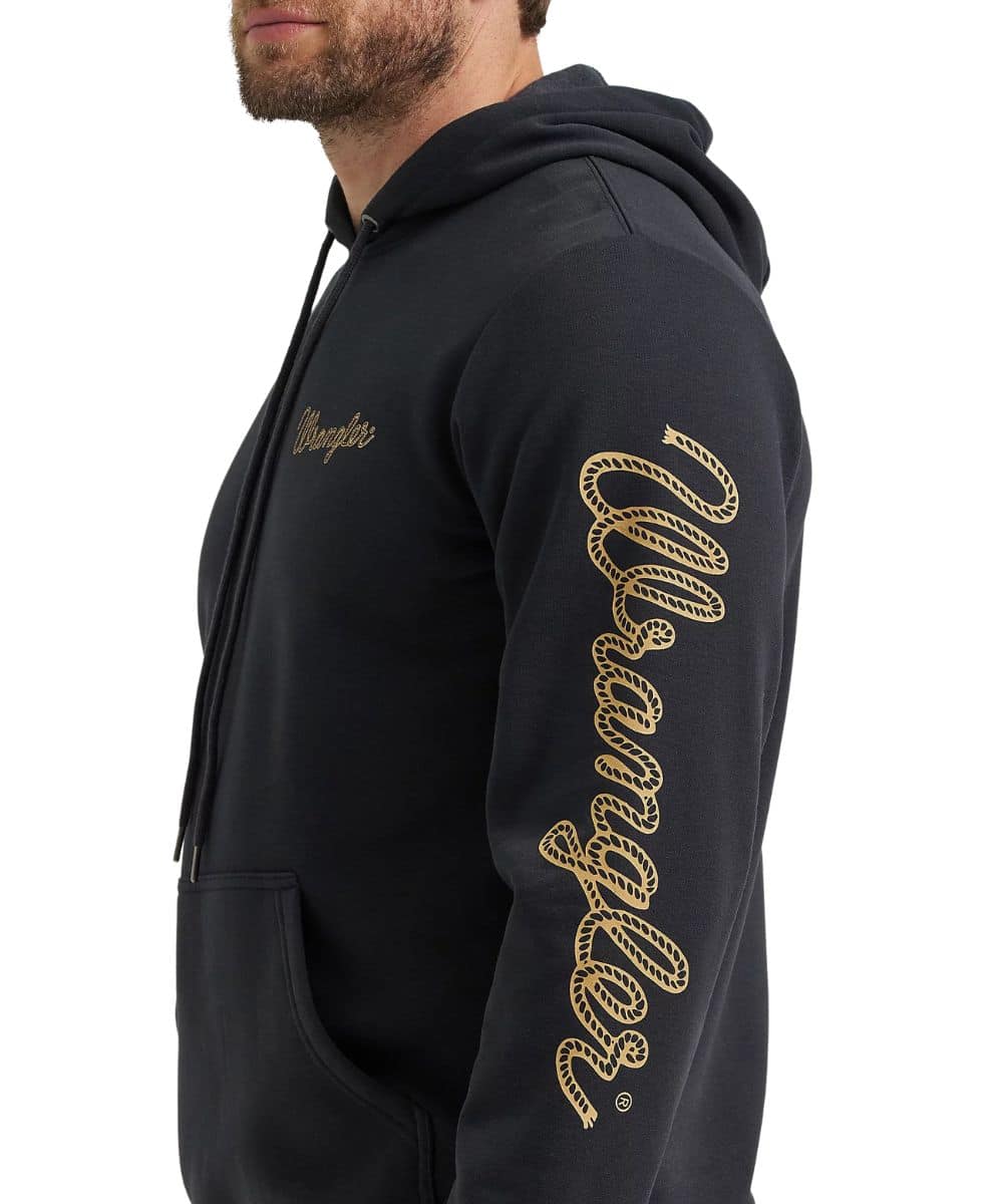 Wrangler Men's Rope Logo Hoodie - Image 3