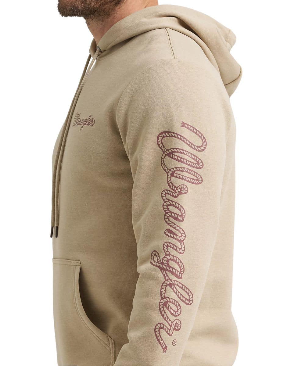 Wrangler Men's Rope Logo Hoodie - Image 3