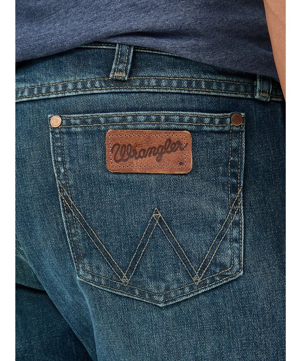 Wrangler Men's Retro Slim Boot Cut Jean - River Wash - Image 4