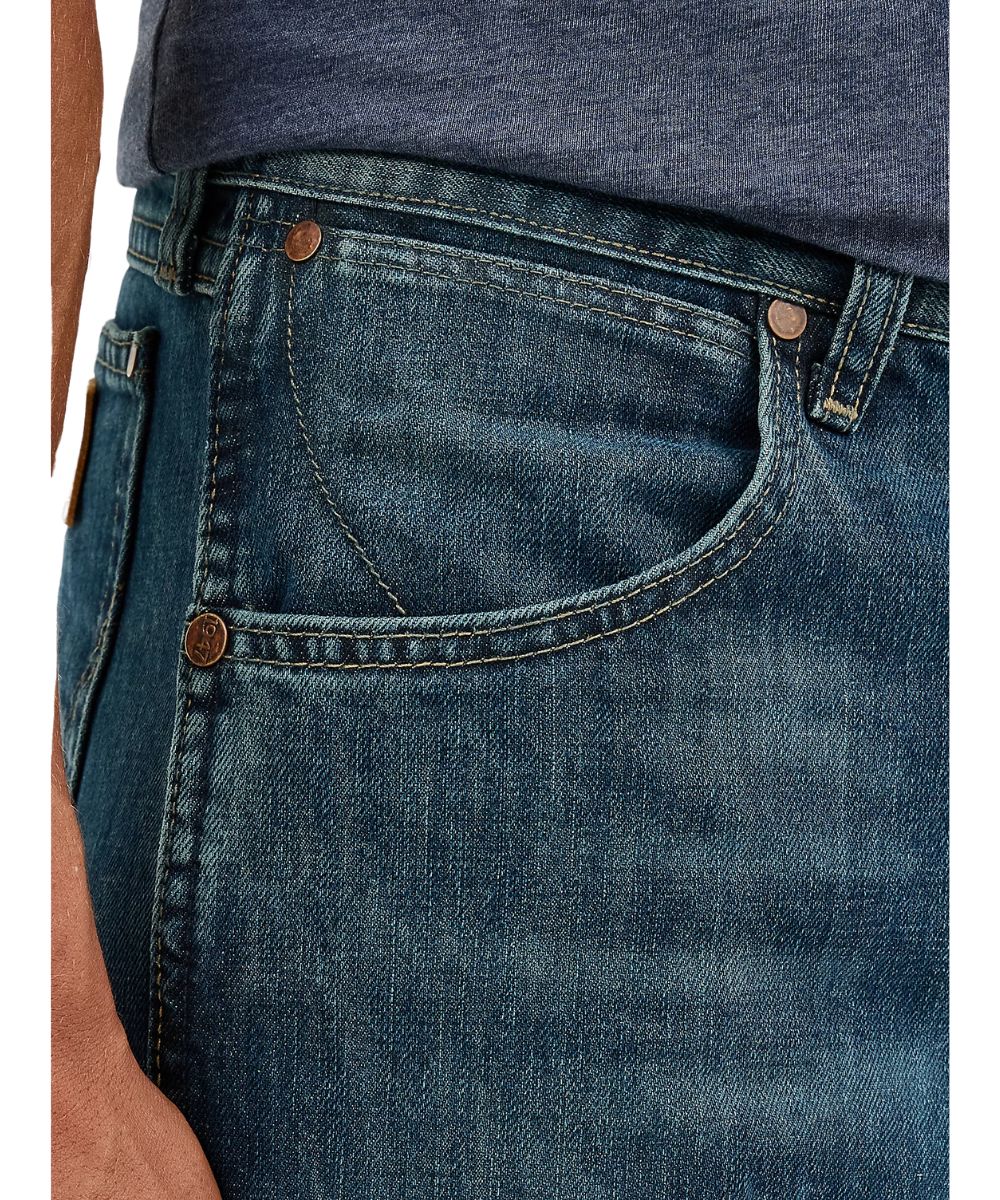 Wrangler Men's Retro Slim Boot Cut Jean - River Wash - Image 5