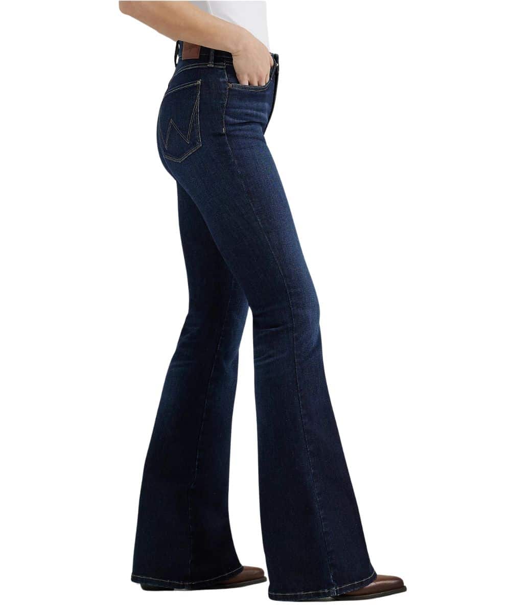 Wrangler Women's High Rise Bespoke Flare Jean - Image 3