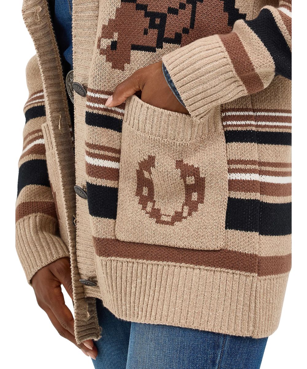 Wrangler Women's Retro Western Cardigan - Image 3