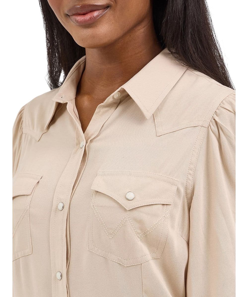 Wrangler Women's Western Snap Shirt - Image 3