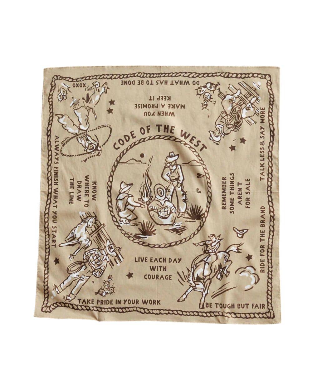 XOXO Art Code Of The West Wild Rag - Image 2