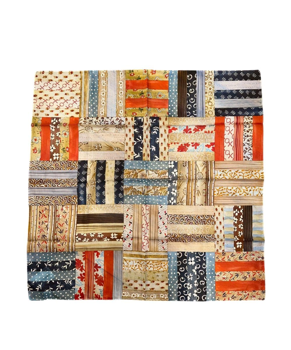 XOXO Art Log Cabin Wild Rag - Image 2