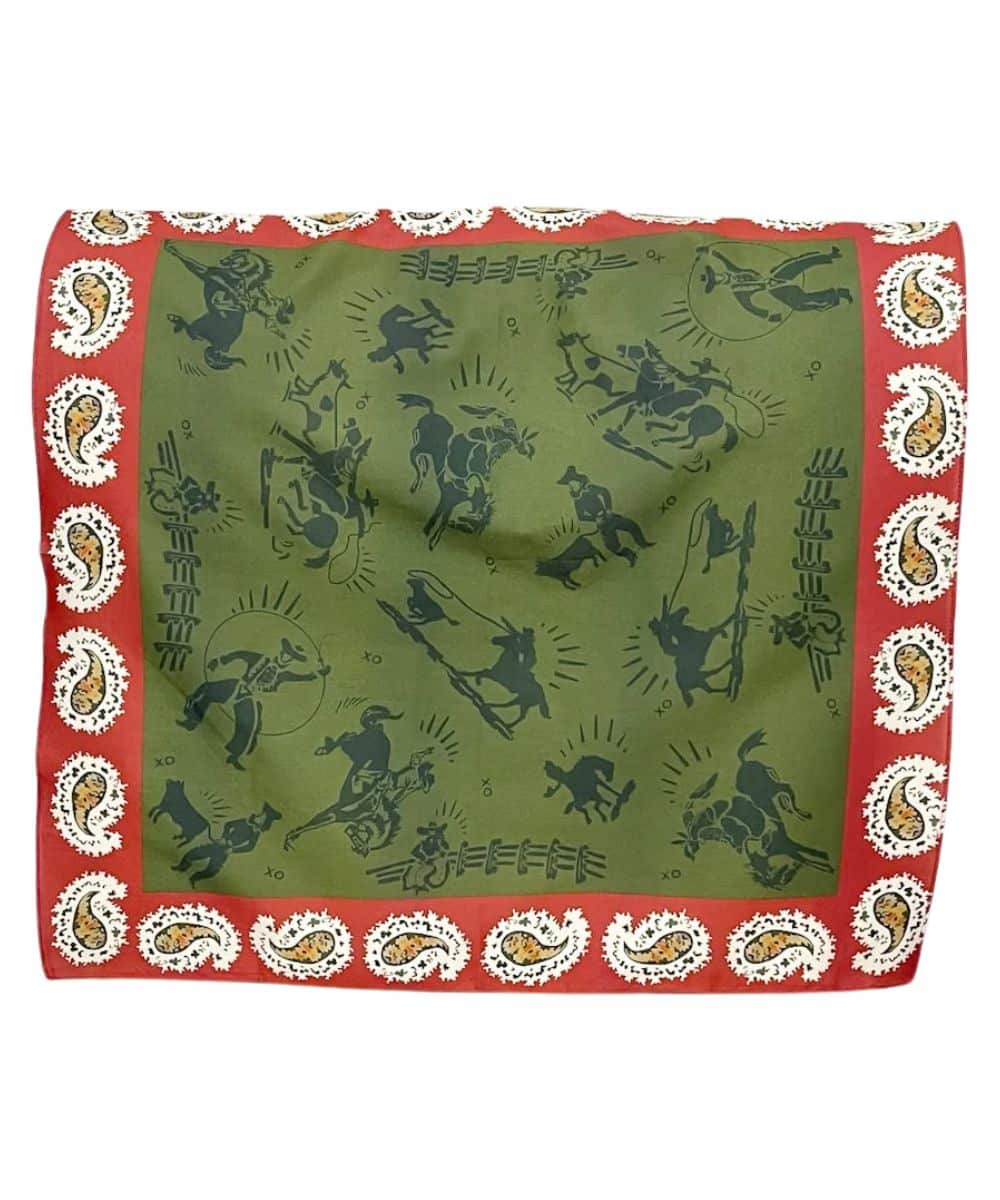 XOXO Art Paisleys Bandana Wild Rag - Image 2