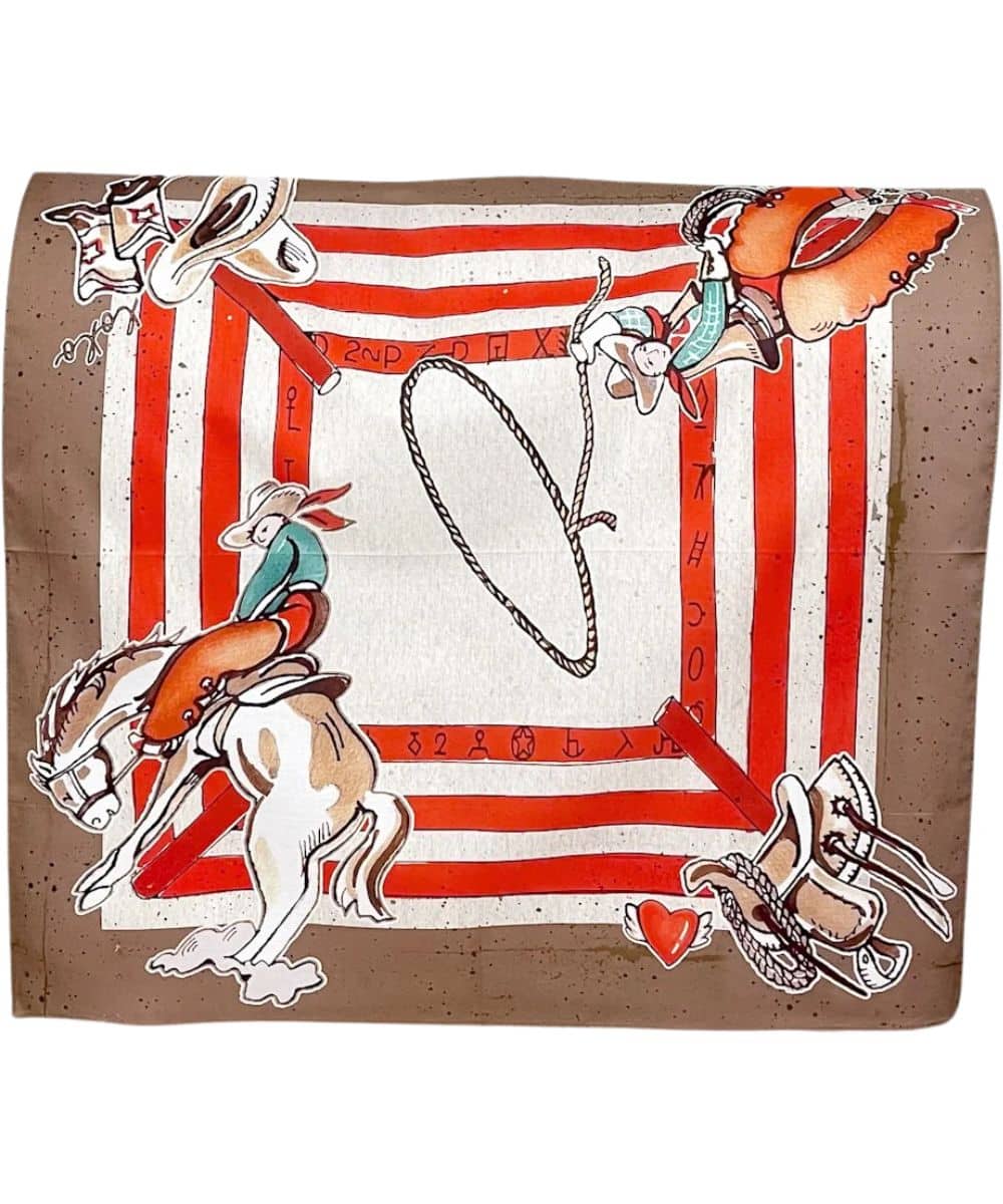 XOXO Art Roundup Wild Rag - Image 3