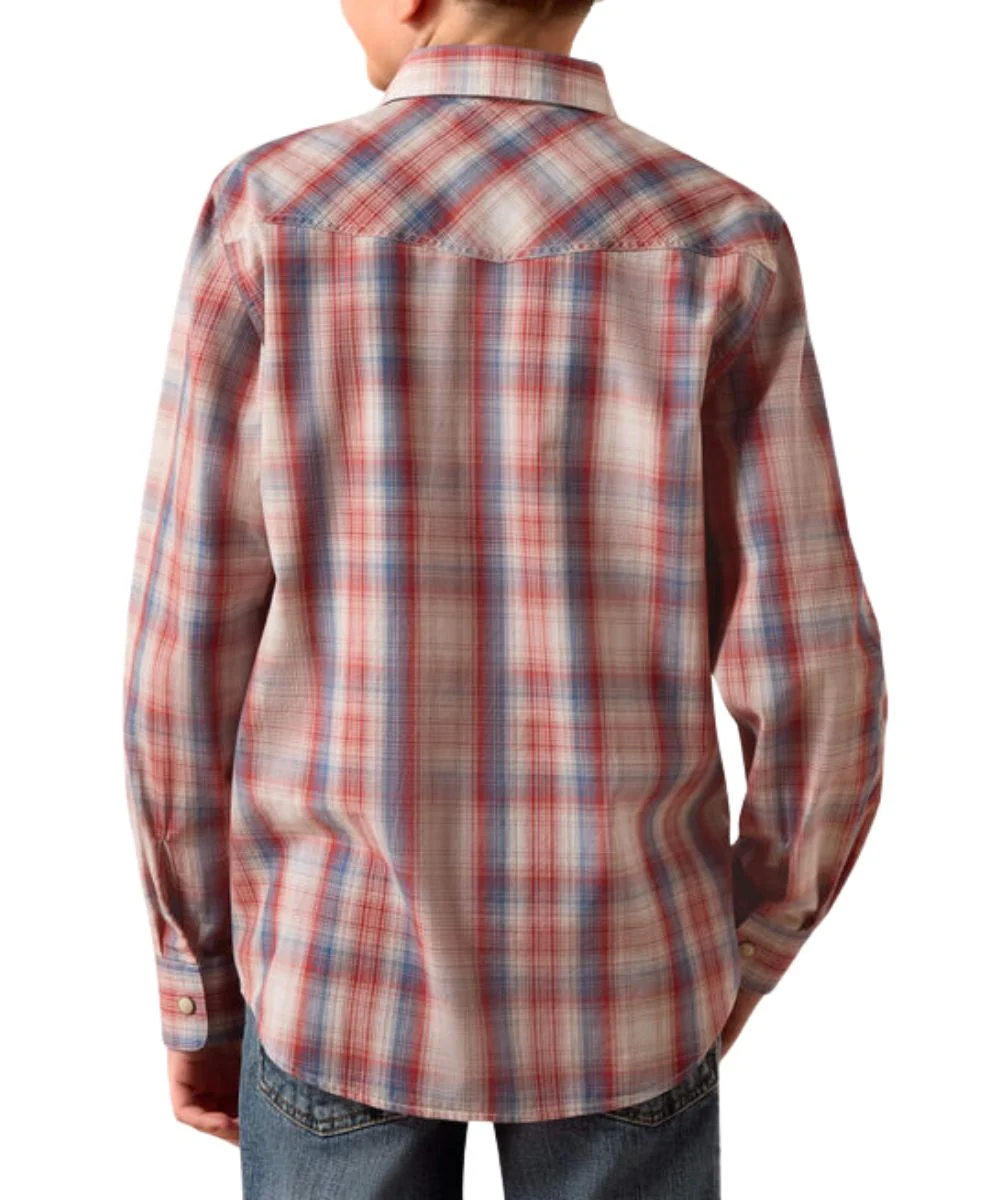 Ariat Boys' Retro Hodge Snap Shirt - Image 2