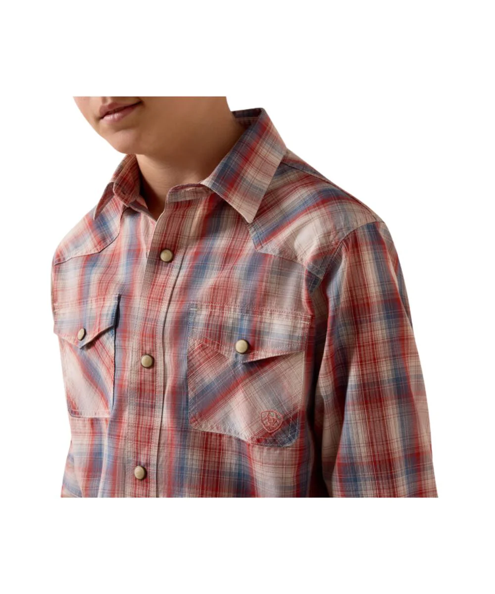 Ariat Boys' Retro Hodge Snap Shirt - Image 3