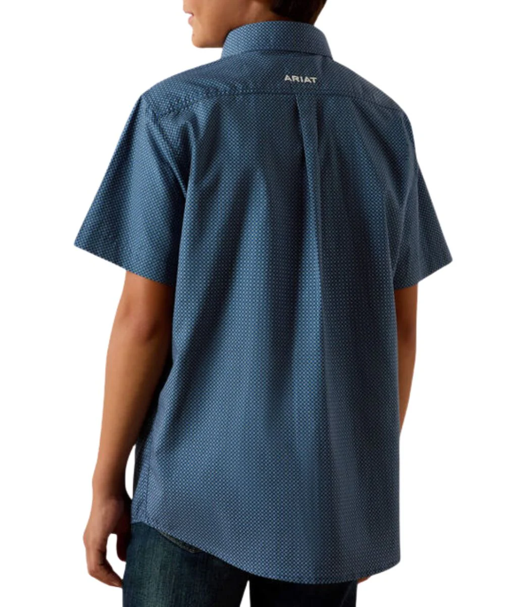 Ariat Boys' Storm Button Down Shirt - Image 2